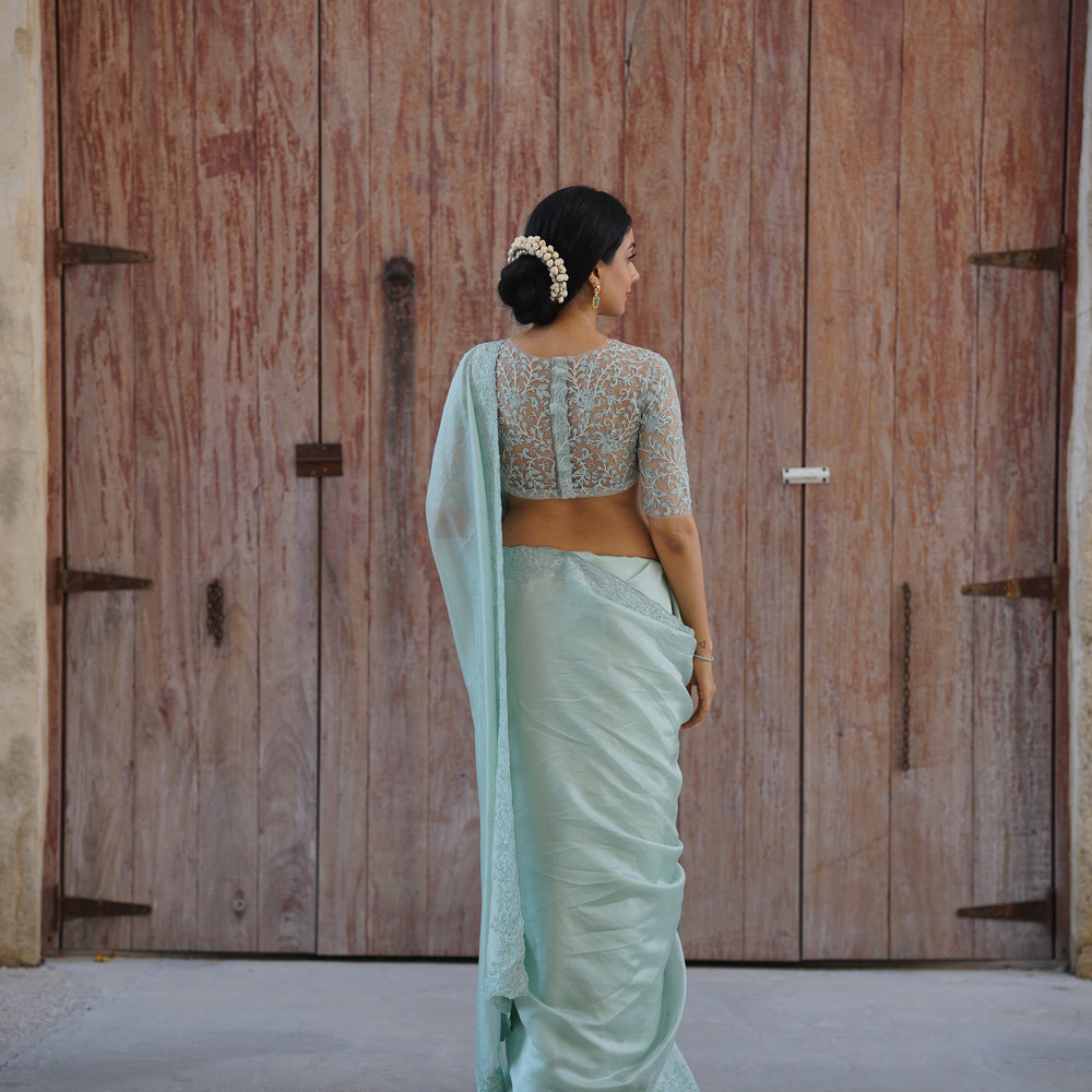 
                      
                        Gayatri Saree Set
                      
                    