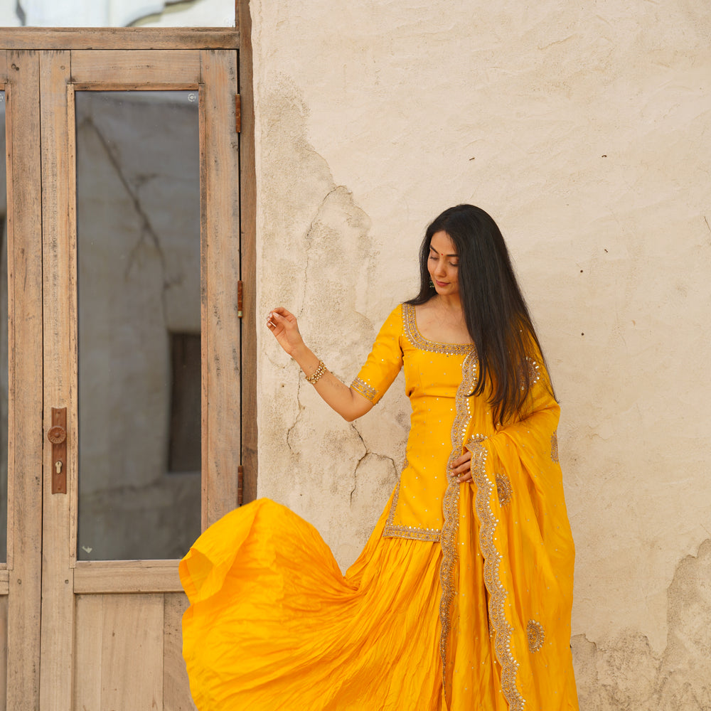 
                      
                        Begum Sharara Set
                      
                    