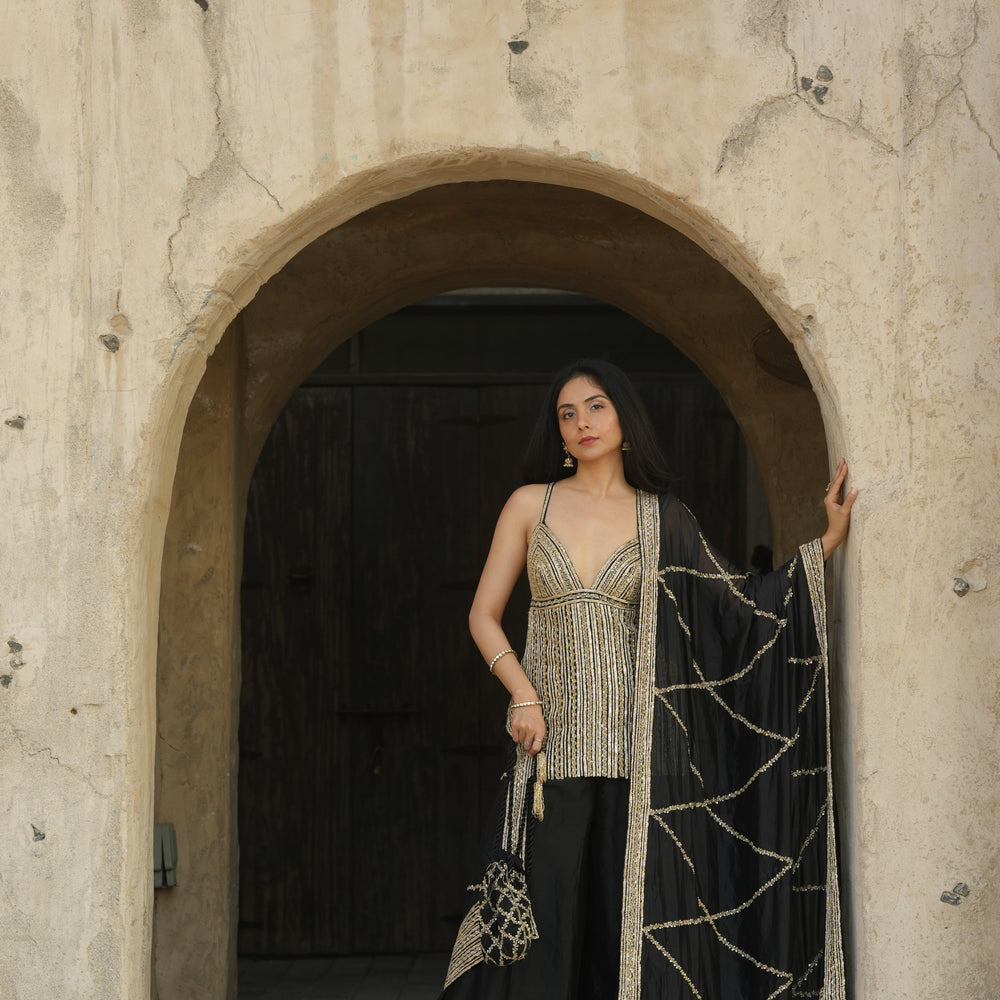 
                      
                        Kaaya Sharara Set
                      
                    