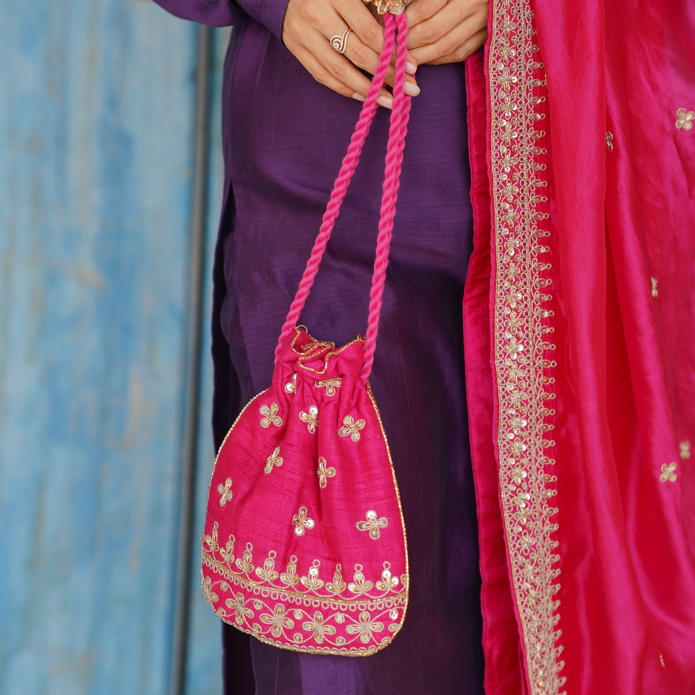 Rani Two Way Sling Potli