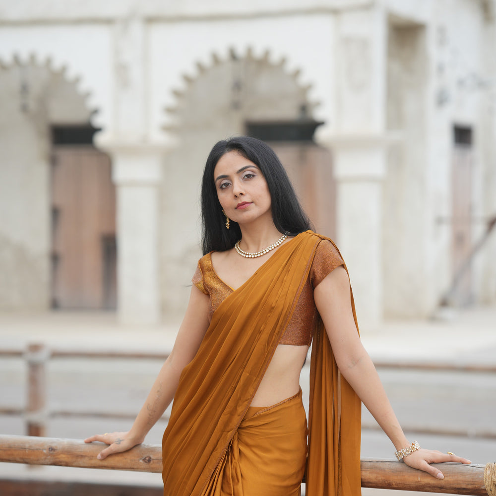 
                      
                        Ruhani Saree Set
                      
                    