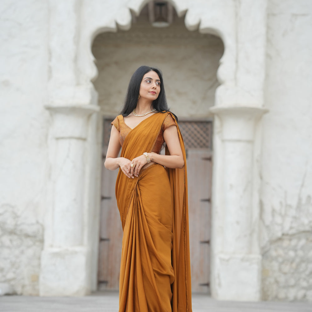 
                      
                        Ruhani Saree Set
                      
                    
