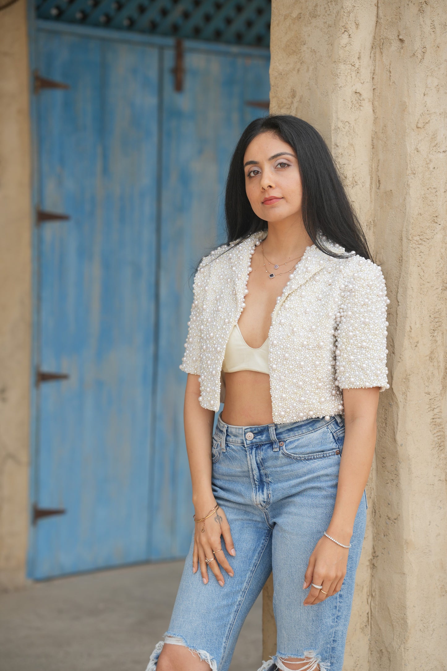 Zara Pearl Jacket