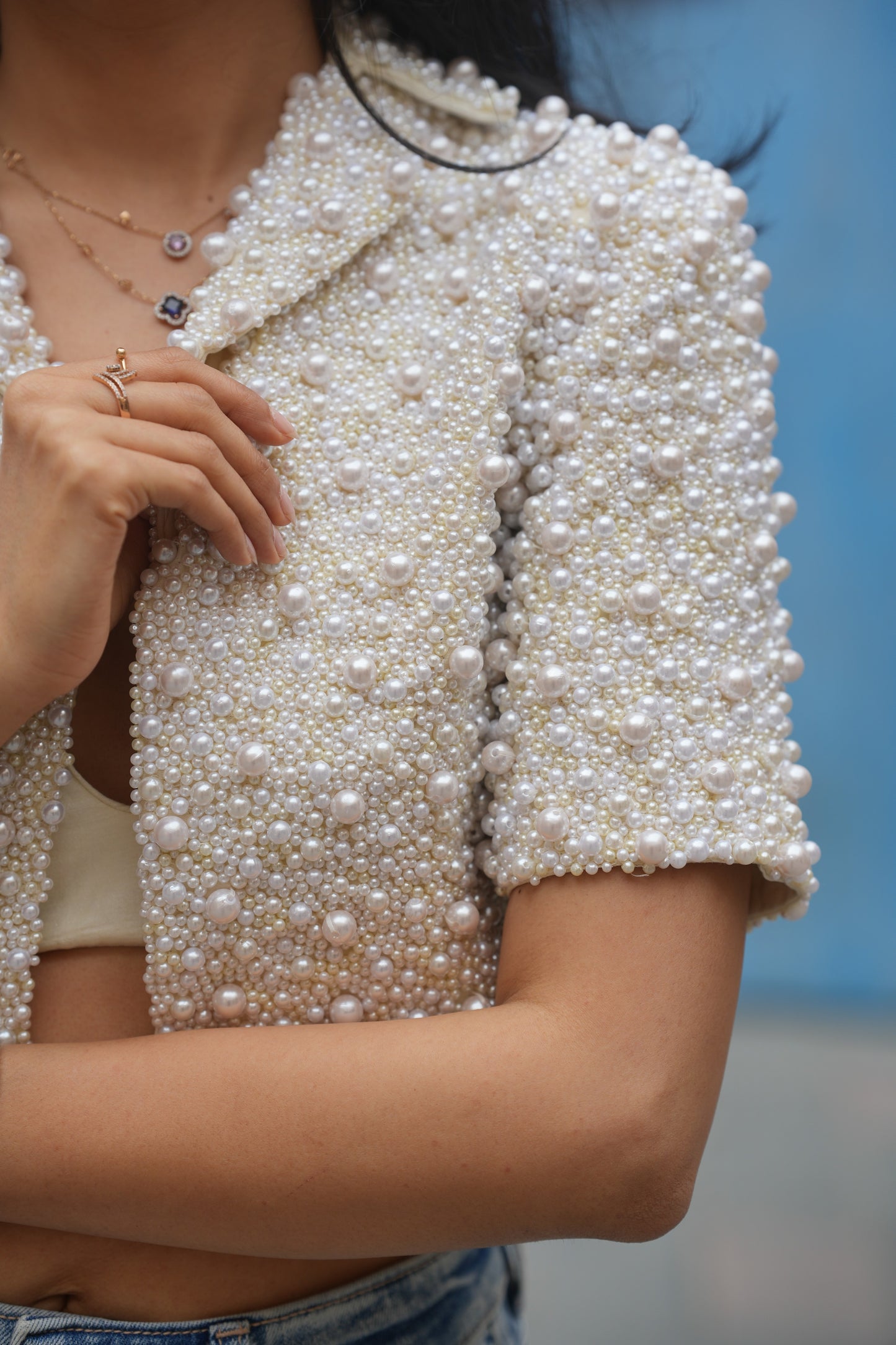 Zara Pearl Jacket